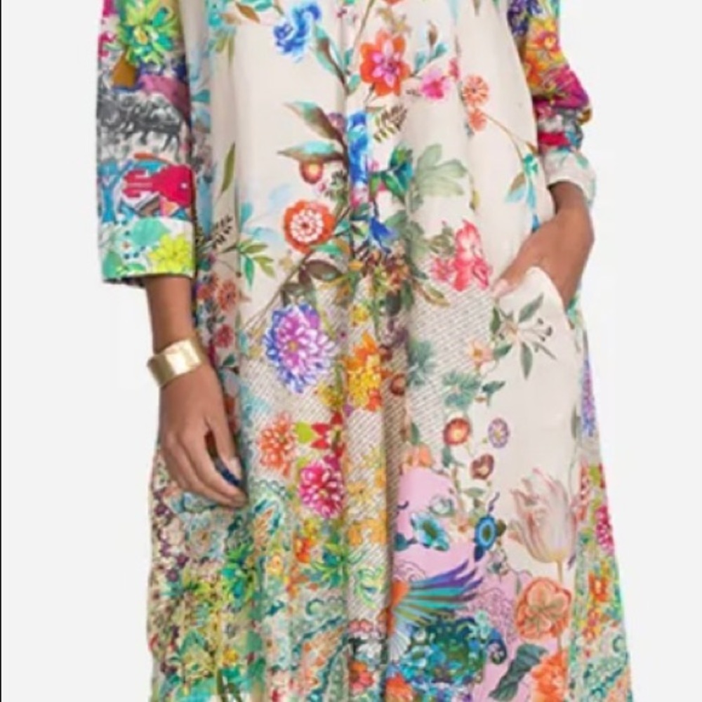 Johnny Was Seaside Dreamer Dress XL